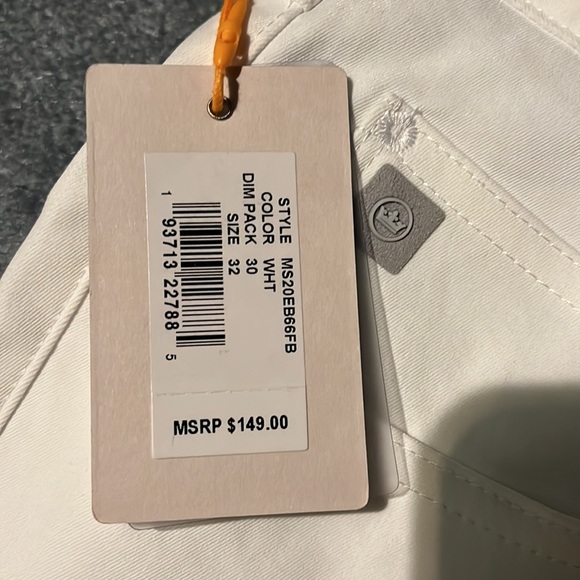 Peter Millar Golf Pants White, Brand New - Picture 5 of 5